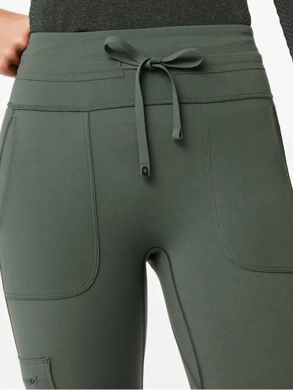 FIGS Ashland High-Rise Scrublegging (Moss) Women’s Skinny Leg Scrub Legging